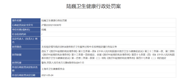 上海市卫生康健委员会监视所官网截图 